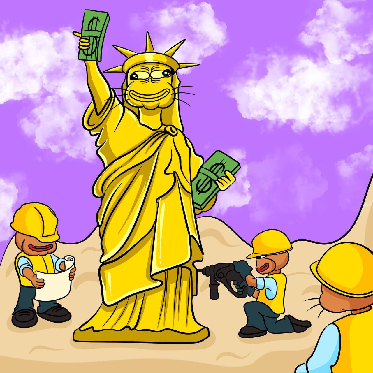 Building wealth meme